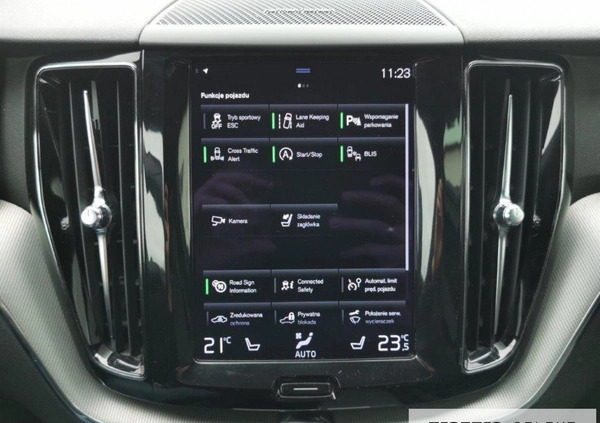Volvo XC 60 cena 179900 przebieg: 85823, rok produkcji 2021 z Wiązów małe 529